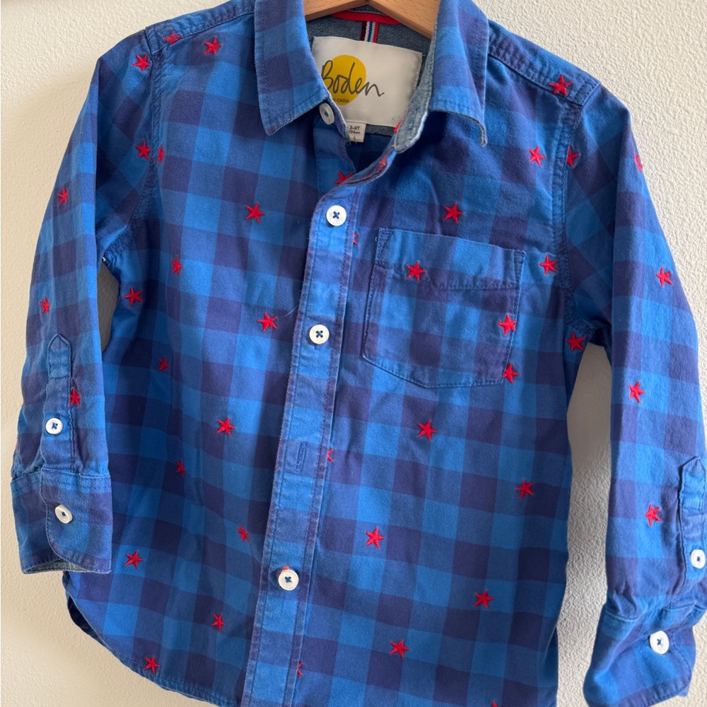 Boden 3-4Y boy shirt